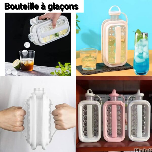 Deuxième image de Bidon à Glaçons 2-en-1 – Pratique & Innovant