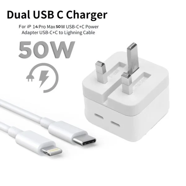 Chargeur complet iPhone 50W Super rapide