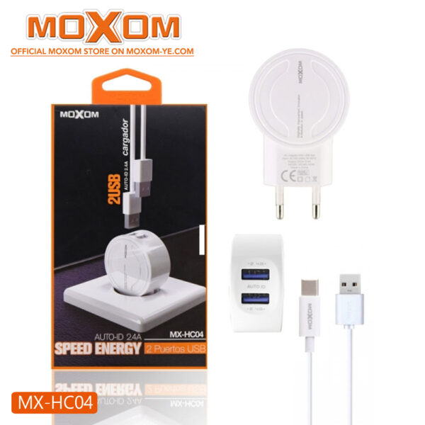 Chargeur MX-HC04 – Double port, double efficacité.