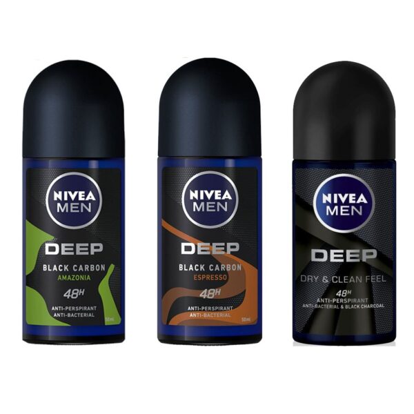 Déodorant Nivea DEEP Roll on PM - La fraîcheur autrement !