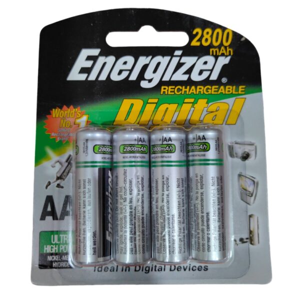 Pile Energizer 2A (Modèle Moyen) rechargeable - Longue Vie