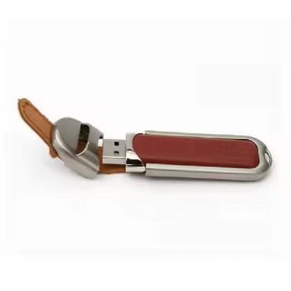 1GB | Clé USB 2.0 – Design en cuir PU